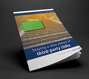 eBook Staying a Step Ahead of Third-Party Risk