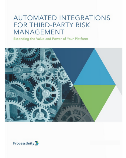 Automated Integrations for Third-Party Risk Management white paper